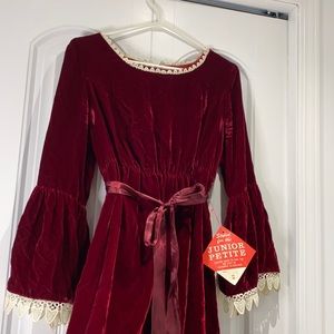 Vintage 1960 Junior Petite Baby Doll Dress